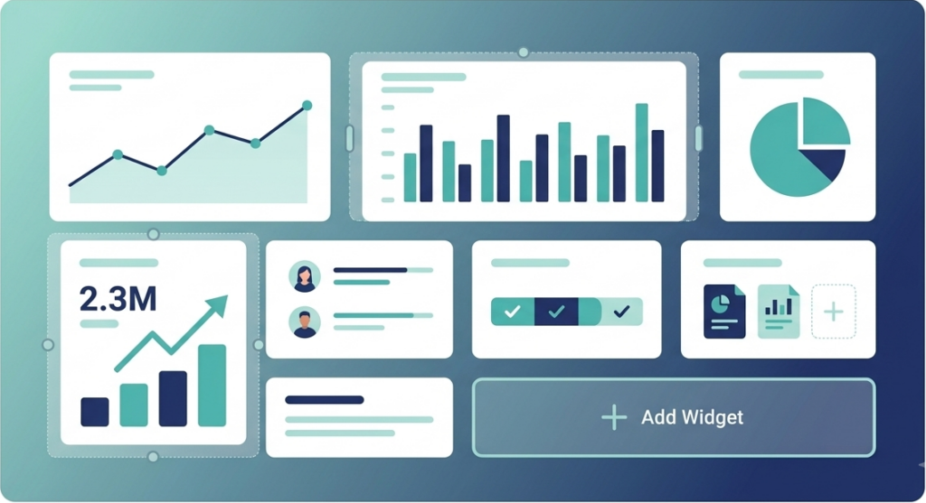 Customisable dashboard for accounting practice deadlines