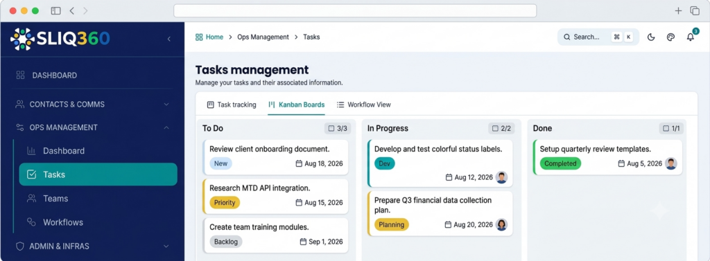 Workflow automation software accountants use to manage VAT and Year-End tasks