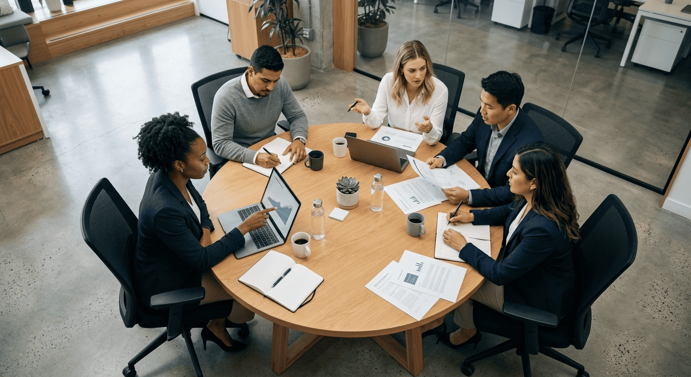 SLIQ 360 pricing page — accounting firm team reviewing practice management software plans
