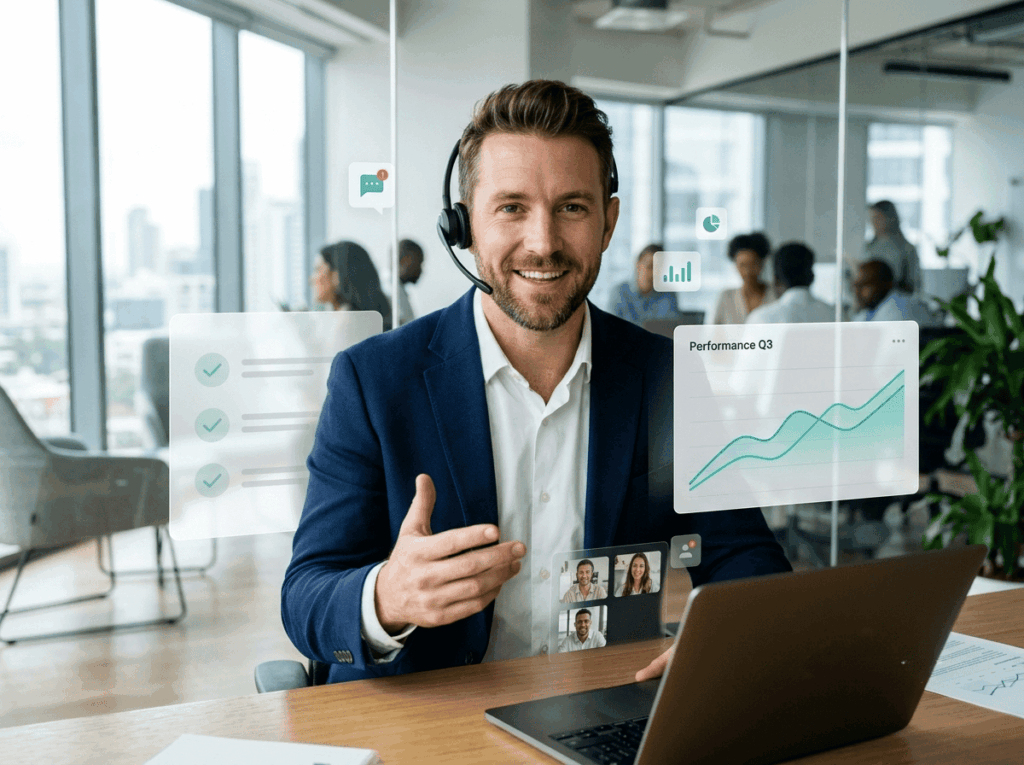 SLIQ 360 expert offering a personalised demo to accounting firms